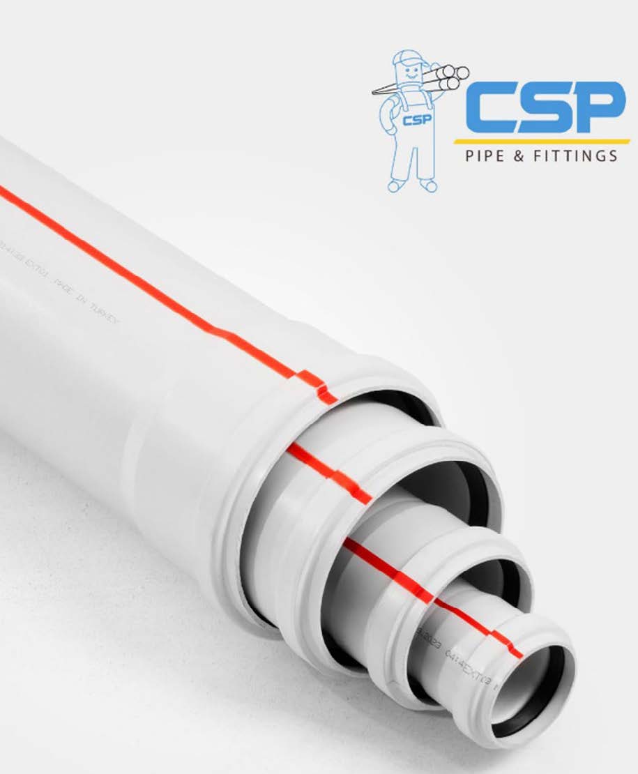 PVC Atık Su Borusu 3.2 200*3000 (2/Bağ)